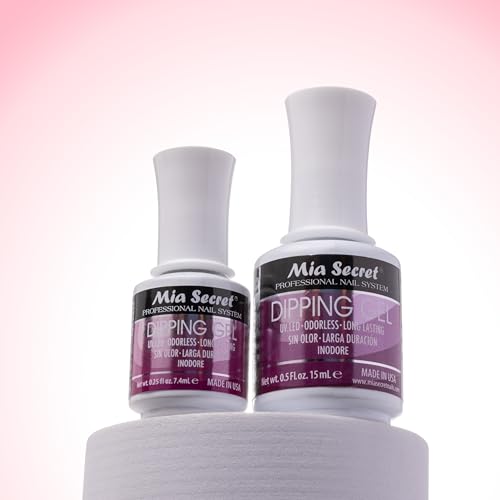 Mia Secret Professional - Dipping Gel UV,LED Odorless- Acrylic Dip system (1/4 oz.)