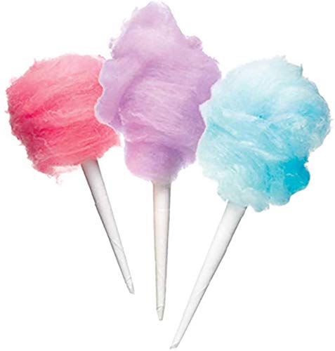 Cotton Candy Floss Sugar Set - Blue Raspberry, Pink Vanilla & Cherry, 9.75 lbs for Carnival & Home Use