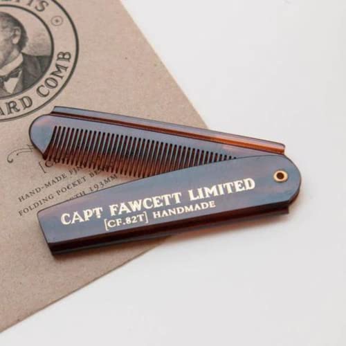 Captain Fawcett Beard Comb (82T) 300g – Branded Grooming Accessory