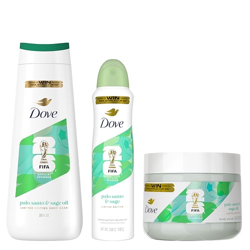 Dove Hydrating Regimen 3-Pack with Palo Santo & Sage Oil - Limited Edition
