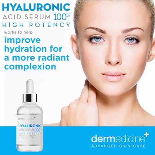 Hyaluronic Acid Serum for Face 2 oz - Anti-Aging & Hydrating Moisturizer
