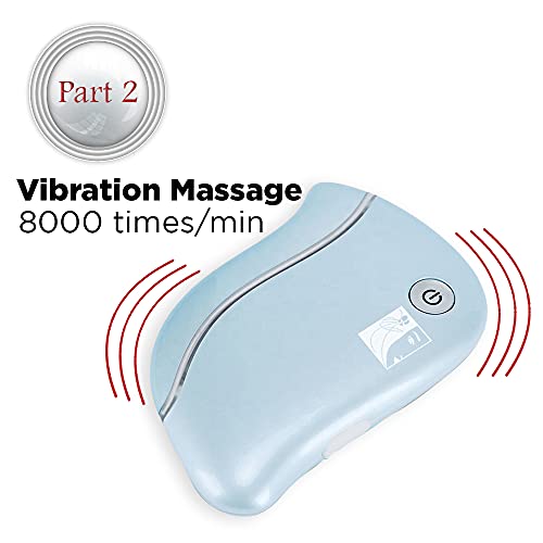 Electric Gua Sha Facial Tool | Face Massager 4-in-1 Multiple Function Gua Sha Electric Massager Treatment for The Face and Neck for Women
