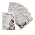 Korean Jelly Sheet Mask, Brightening & Calming Glow, Anti-Redness Hydration for Sensitive Skin, 5 Pack
