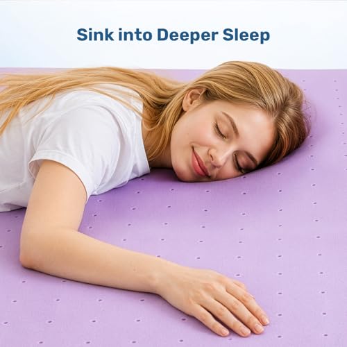 King Size 4 Inch Gel Memory Foam Mattress Topper - Sweetcrispy