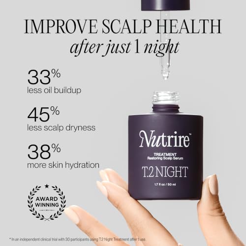 Nutrire T.2 Night Scalp Serum - Overnight Exfoliating & Rebalancing Treatment