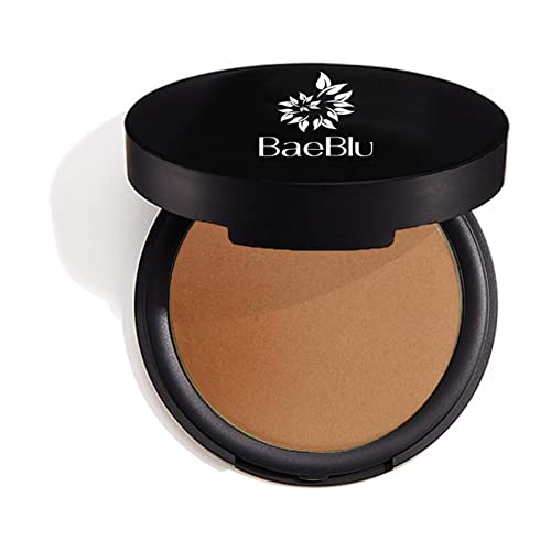 BaeBlu Organic Bronzer 100% Natural Matte Pressed Powder, Made in USA, Summer Glow
