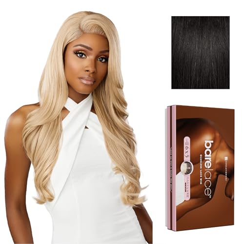 Sensationnel Bare Lace 6x5 Lace Front Wig - 1B Off Black, Pre-Plucked, Glueless
