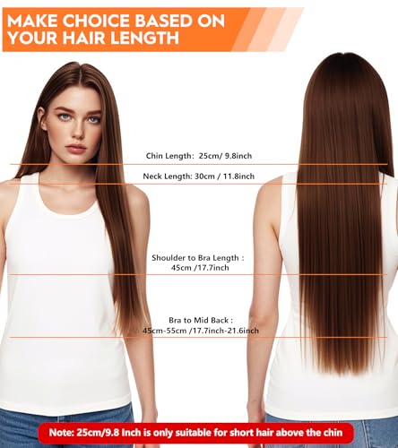 YEVYO 42 Pack Heatless Wave Curlers 17.7 Inch for Medium Long Hair - No Heat Styling