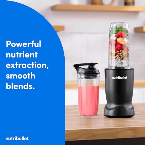 Nutribullet Turbo 1000W Personal Blender Matte Black - Auto Blend