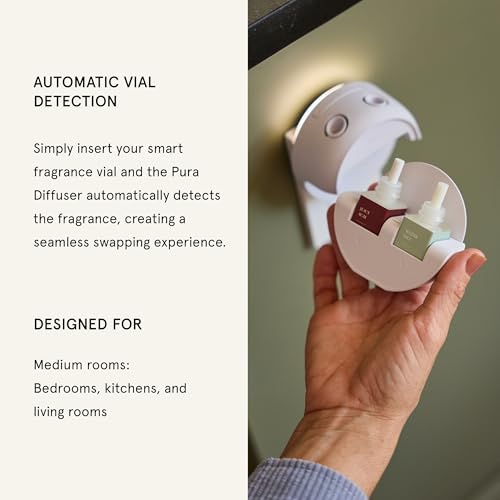 Pura 5 Set Pacific Aqua & Linens & Surf Smart Home Fragrance Diffuser - Customizable Scenting