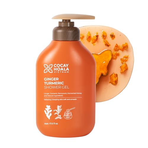 Turmeric Exfoliating Body Wash with Natural Ingredients - 17.64 oz