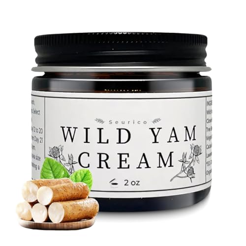 Wild Yam Cream, Wild Yam Cream Organic for Hormone Balance,Natural Night Sweats for Man & Women Promoting Perimenopause & Menopause Support
