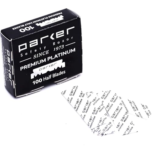Professional Stainless Steel Barber Razor with 100 Blades - Precision Shaving Tool