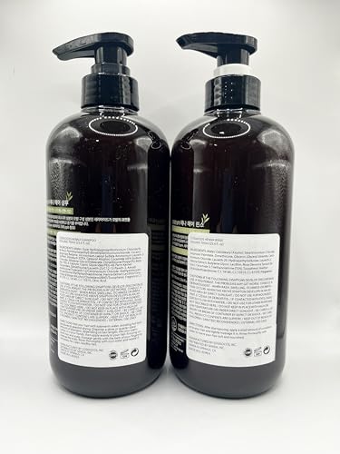 COSMOCOS Henna Hair Shampoo & Rinse Set 700ml - Nourishing, Strengthening, Repairing