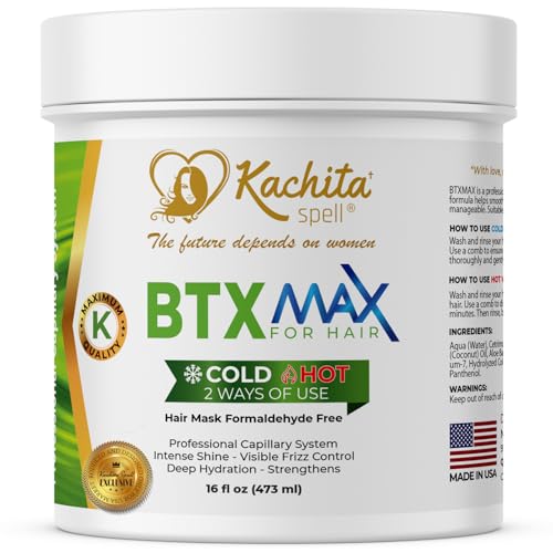 Kachita Spell BTXMAX Deep Conditioning Hair Mask 16 oz - Dry & Damaged Hair Treatment - Variation of THIS listing