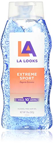 Extreme Hold Hair Gel - 20 Ounce Pack of 6 for Strong Style Control