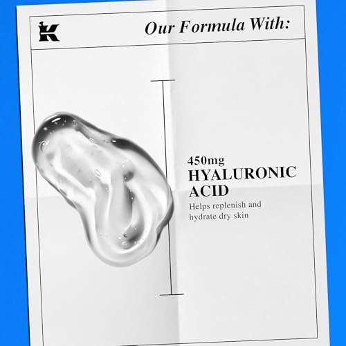 Hyaluronic Acid Serum 1.5% for Hydration - Face & Skin Moisturizer - 1 fl oz
