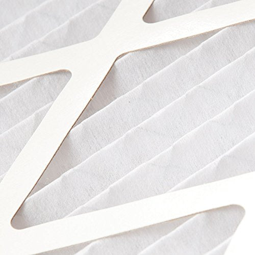 MERV 12 Pleated Air Filters 16x25x1 – 12 Pack for HVAC, Allergies