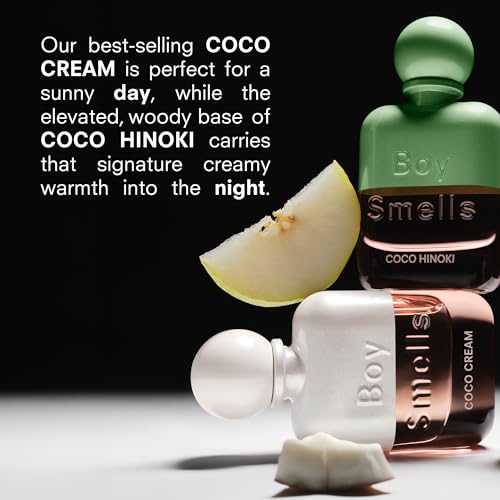 Boy Smells Coco Hinoki Eau de Parfum 0.34 Fl Oz Long Lasting Unisex Fragrance