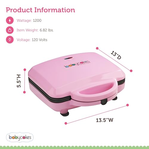 Babycakes Full-Size Cupcake Maker - Bakes 12 Nonstick Cupcakes