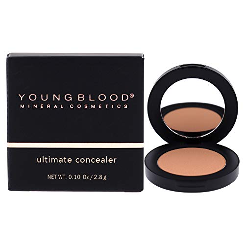 Youngblood Medium Concealer 0.1oz - Full Coverage Brightening for Under Eye Dark Circles