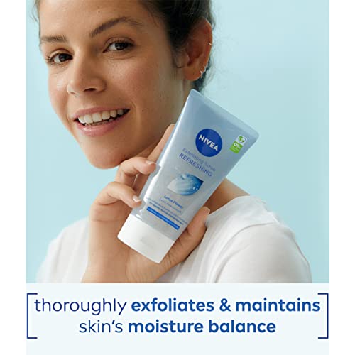 NIVEA Gentle Exfoliating Face Scrub 150ml - Pack of 3