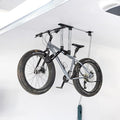 Garage Ceiling Bike Hoist System - Adjustable Pulley Lift for All Bikes