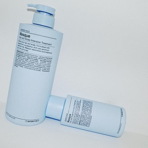 Hair Mask with Eucalyptus Oil - 32 Fl Oz - For All Hair Types - Long-Lasting Treatment