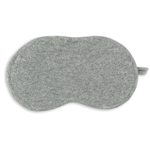 Jet&Bo 100% Pure Cashmere Lite Eye Mask Gray in Gift Box