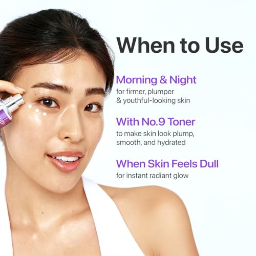 numbuzin No.9 NAD+ Glow Boosting Set Korean Skin Care | Salmon PDRN, Peptides, NAD | Glowing, Firming, Hydrating, Elasticity,