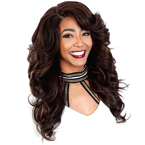 Pre-Tweezed Synthetic Wig Diva-H Sista 1B - Trendy & Stylish Hairpiece