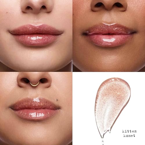 Stila Heaven's Dew Gel Lip Oil Kitten Komet Hydrating Tinted Gloss