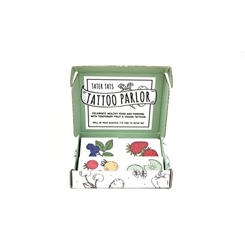 Pop-Up Tattoo Parlor: 100 Temporary Vegetable Tattoos