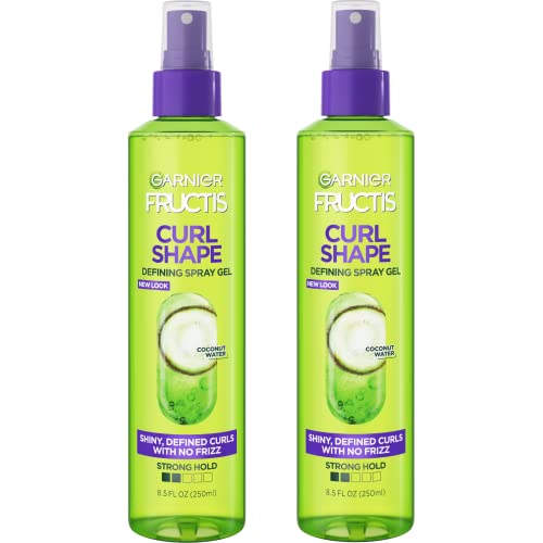 Garnier Fructis Style Curl Shape Curl Defining Spray Gel - Coconut, 8.5 Fl Oz, Pack of 2