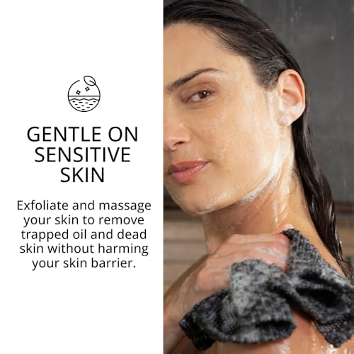 Sima - Bundle - Exfoliating Face & Body Scrub Towel + Gentle Face Cloth