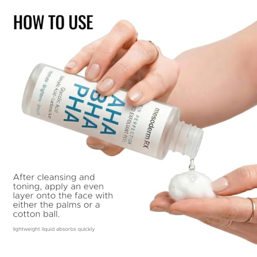 AHA PHA Liquid Exfoliant with Collagen Peptides for Brightening & Smoothing - 100ml