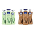 Vaseline Intensive Care Body Lotion for Dry Skin Soothing Hydration Lotion Made & Intensive Care Body Lotion for Dry Skin Cocoa Radiant Lotion Made with Ultra-Hydrating Lipids and Pure Cocoa Butter