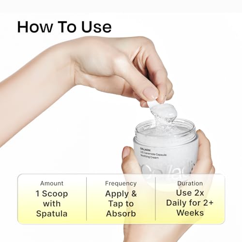 Ceramide Face Moisturizer with Hyaluronic Acid & Panthenol - Sensitive Skin Repair