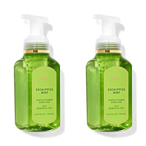 Sameriver Eucalyptus Mint Foaming Hand Soap 8.75oz 2-Pack | Gentle, Nourishing