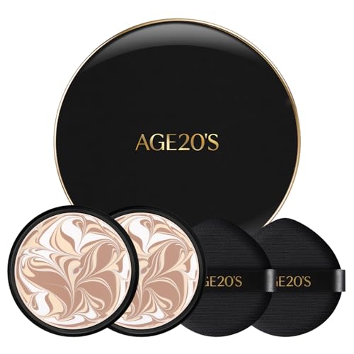 AGE20'S Signature Essence Pact 0.49oz Pack of 2 - 23W Beige Hydrating SPF 50+ Compact