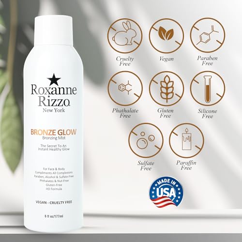 Bronze Glow Duo Face & Body Bronzer with Hydrating Mist - TSA Travel Size