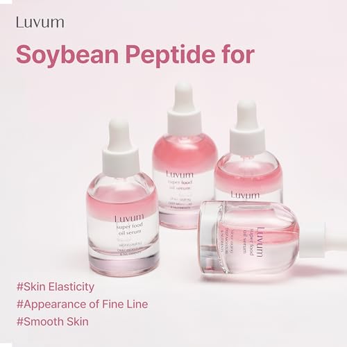 Hydrating Skin Oil Serum with Peptides & Superfood Oils - 1.01 fl oz