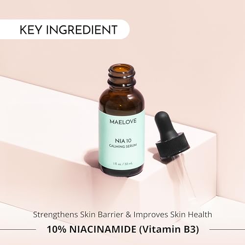 Niacinamide Serum for Acne-Prone Skin - Calms Redness & Boosts Elasticity