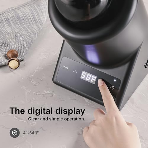 Electric Wine Chiller for Single Bottles - Keeps 750ml Wine & Champagne Cold Up to 24h