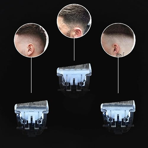 Cordless Hair Clipper with Precision Guards for Professional & Home Use