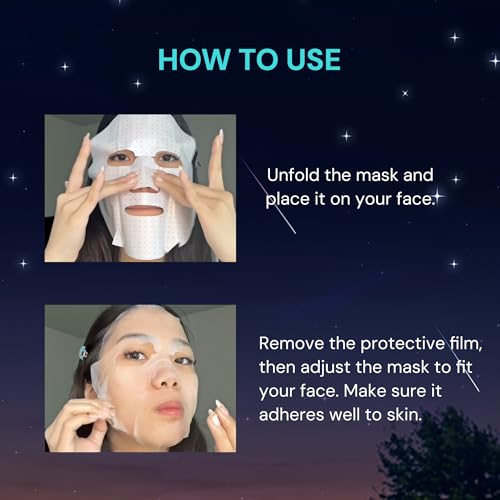 THANKYOU FARMER Saccharomy Brightening Star Mask (10ea) - Phyto Mucin Essence for Glowing, Niacinamide, Fermented Rice, Saccharomyces, Korean Sheet Mask for Dry and Dehydrated Skin (10)