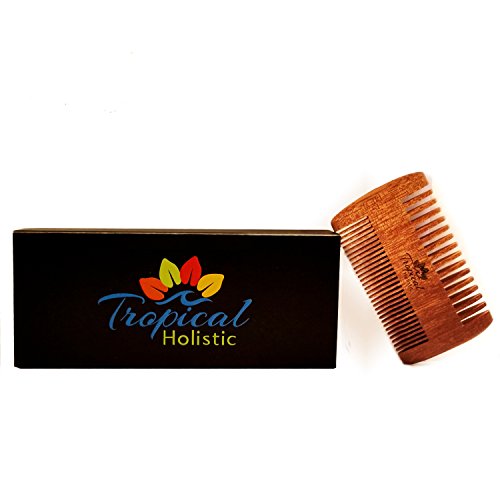 Men's Natural Beard Grooming Kit with Oil, Boar Bristle Brush & Comb – Travel Set