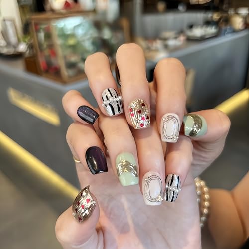 Matcha Muse Cat-Eye Press-On Nails Gift Kit Large - All-in-One Set