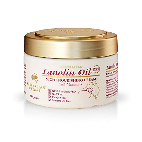 Lanolin Night Cream 250g - Nourishing Moisturizer for Face & Body