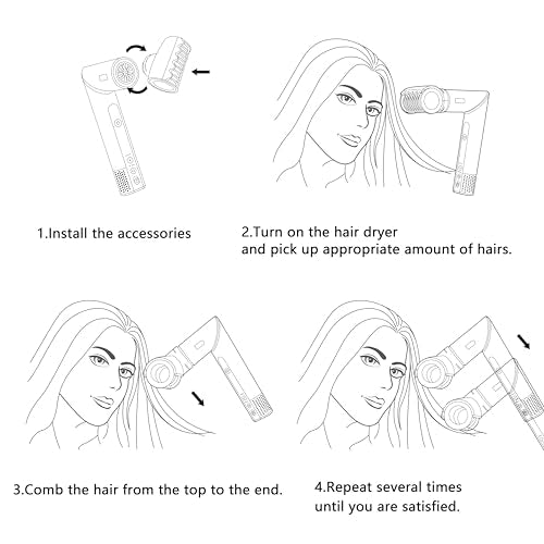 FrizzControl Finish Tool for Shark FlexStyle Styling System - Smooth Flyaways